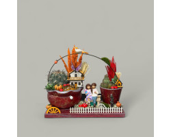 Dekoratif Canlı Kaktüs Arajmanı 