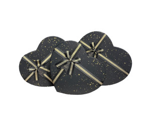 İthal Hediyelik 3 Lü Kalp Kutu M-