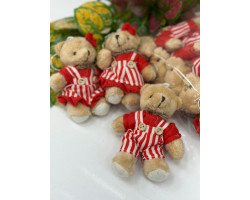 Peluş Ayıcık Anahtarlık 12 lİ Paket Peluş Ayıcık Anahtarlık 12 lİ Paket