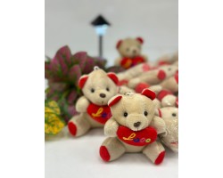 Peluş Ayıcık Anahtarlık 12 lİ Paket