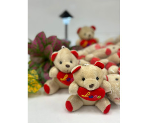Peluş Ayıcık Anahtarlık 12 lİ Paket