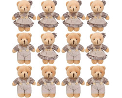 Peluş Ayıcık Anahtarlık 12 lİ Paket Peluş Ayıcık Anahtarlık 12 lİ Paket