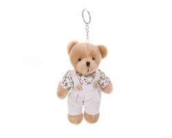 Peluş Ayıcık Anahtarlık 12 lİ Paket