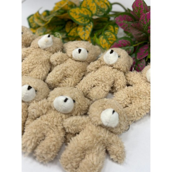 Peluş Ayıcık Anahtarlık 12 lİ Paket