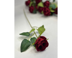 Kadife Tek Gül Buketlik Küçük Kafa Kadife Tek Gül Buketlik Küçük Kafa